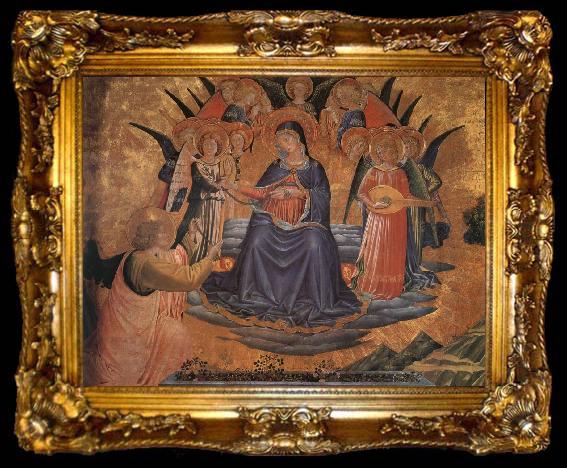 framed  Benozzo Gozzoli Madonna della Cintola, ta009-2